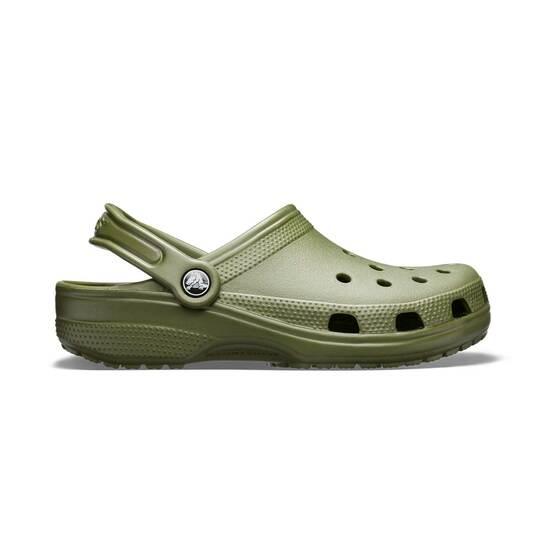 Men Army Green Casual Clogs