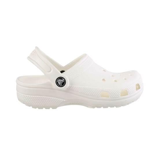 Kids-Boys White Casual Clogs