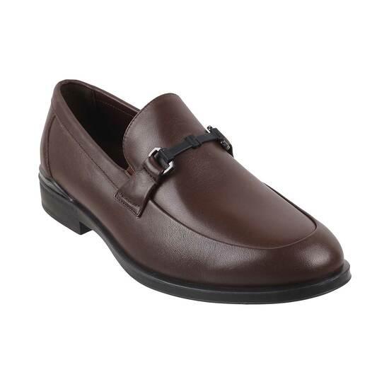 Men Brown Formal Moccasin