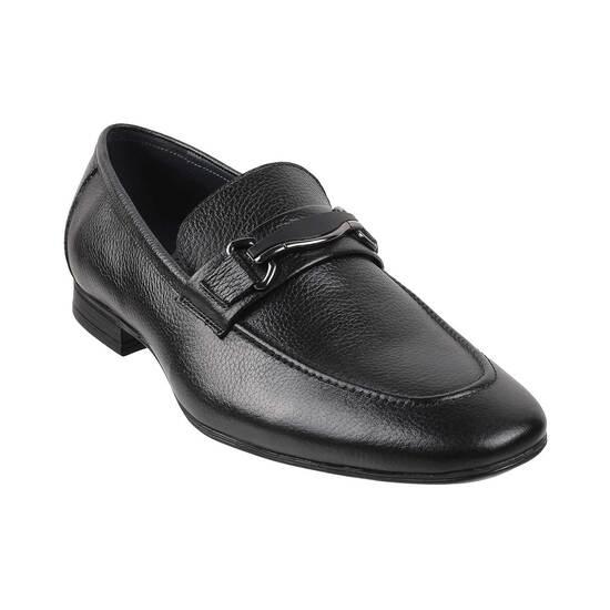 Men Black Formal Moccasin