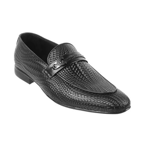 Men Black Formal Moccasin