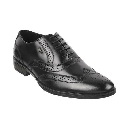 Men Black Formal Brogue
