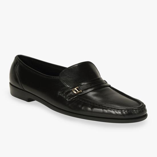 Men Black Formal Moccasin