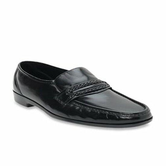 Men Black Formal Moccasin