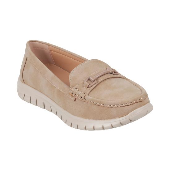 Women Beige Casual Loafers