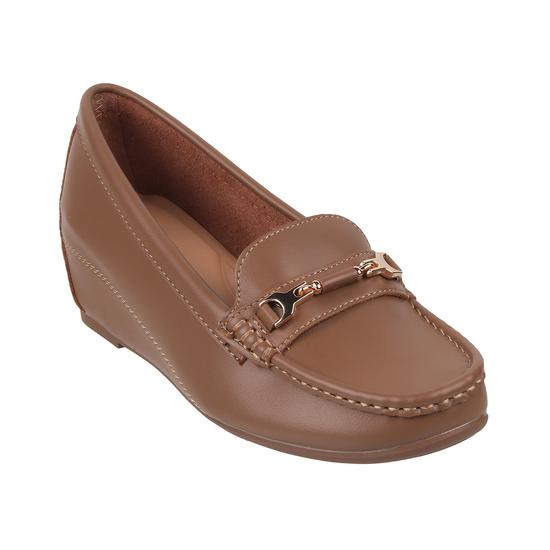 Women Brown Casual Loafers