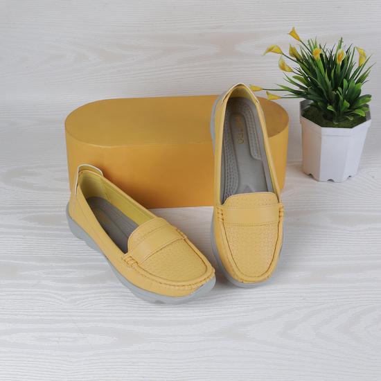 Women Yellow Casual Loafers