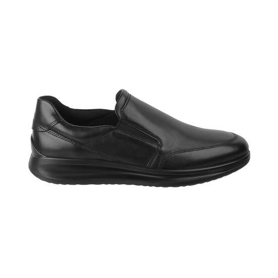 Male Black Casual Moccasin