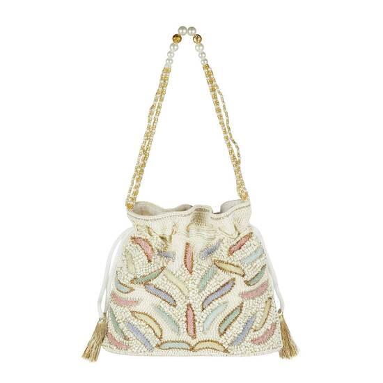 Women Off-White Potlis