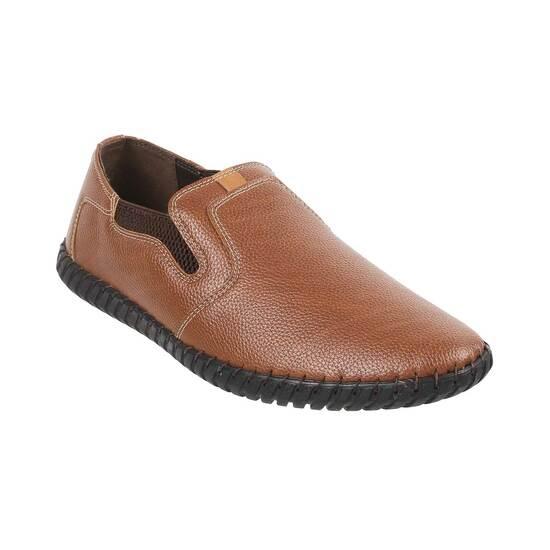 Boys Tan Casual Loafers