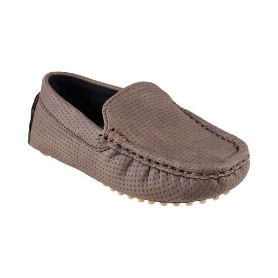 Boys Brown Casual Loafers