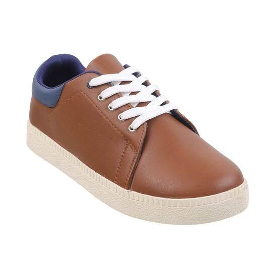 Boys Tan Casual Sneakers