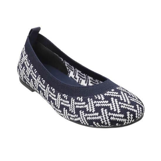 Girls Blue Casual Ballerinas