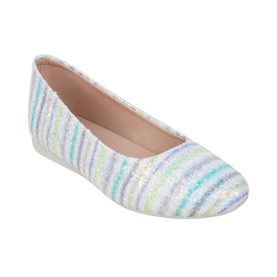 Girls Light-Green Casual Ballerinas