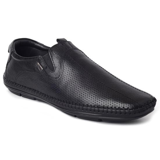 Men Black Casual Moccasin
